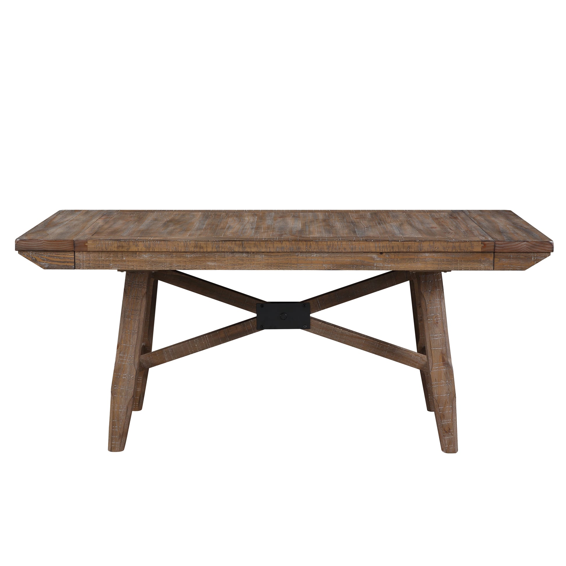 Riverdale Dining Table Dark Brown Dark Brown Wood