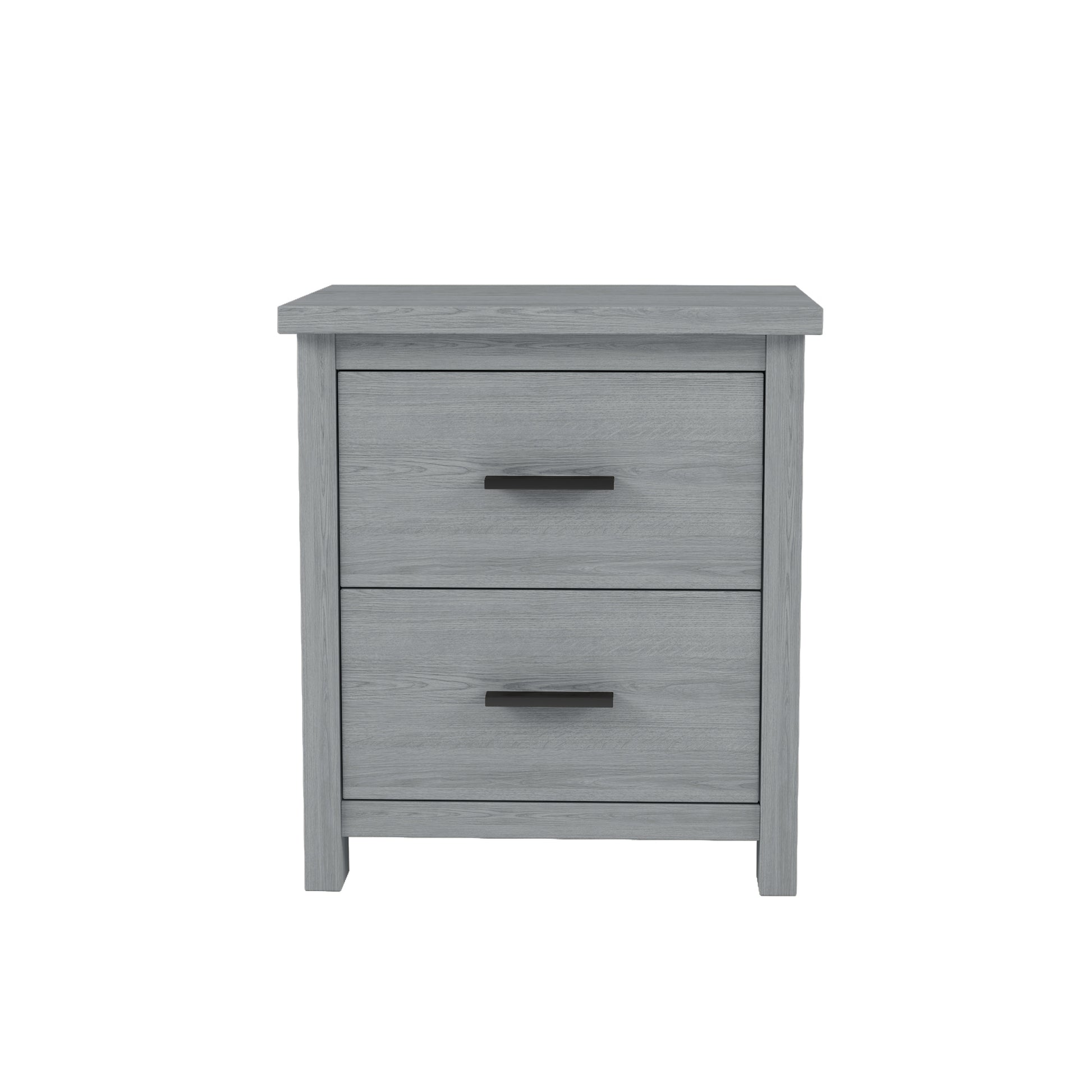 4 Pieces Bedroom Sets Queen Size Vintage Wooden Bed Frame With 2 Nightstands And 1 Dresser,Light Gray Box Spring Not Required Queen Light Gray 4 Piece Set American Traditional Solid Wood Mdf