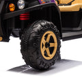 24V Xxxl Kids Ride On Utv W Parents Remote Control,Two Seater,Automatic Tipping Bucket,Rear Wheel Suspension,Slow Start,Portable Handle,Safety Belt,Led Light,Usb,Mp3,Bluetooth,Horn For Kids Aged 3 8. Purple 50 99 Lbs Polypropylene