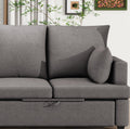 Modern U Shape Modular Sofa, 6 Seat Chenile Sectional Couch Set With 2 Pilows Lncluded, Freely Combinableindoor Funiture For Living Room,Apartment, Office, 3 Colors Dark Grey Chenille Metal Primary Living Space Medium Soft Loose Back Modern Poplar Foam