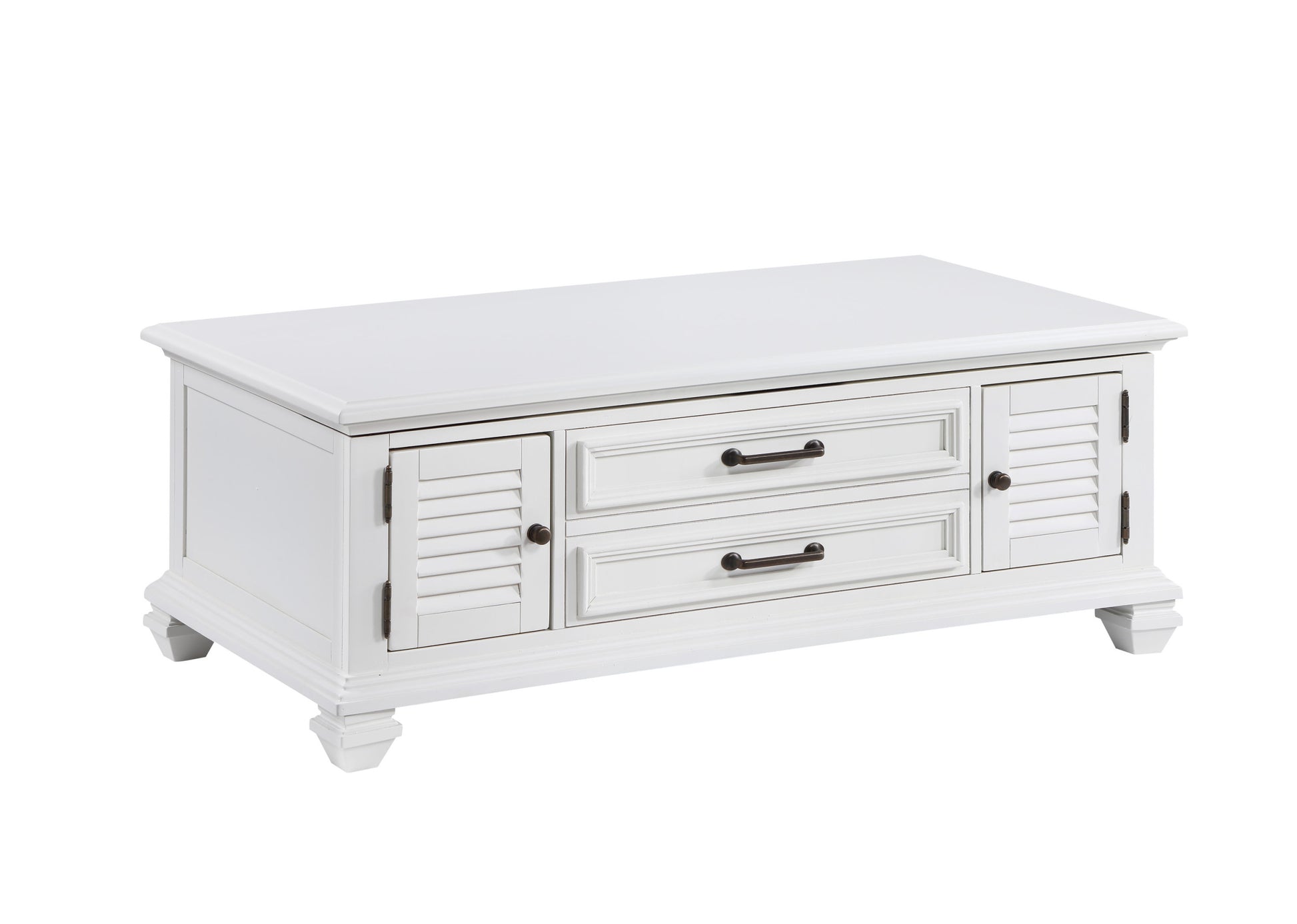 Charlestown 3 Piece Table Set White Wood