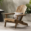 Malibu Adirondack Chair Natural Stained Acacia Wood