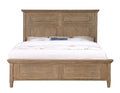 Riverdale King Bed Dark Brown King Dark Brown Wood