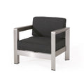 Aviara Mp1 Club Chair Silver Aluminium