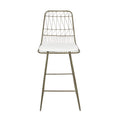 Niez Counter Stool Beige Iron