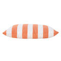 Coronado Stripe Rectangular Pillow Orange Fabric