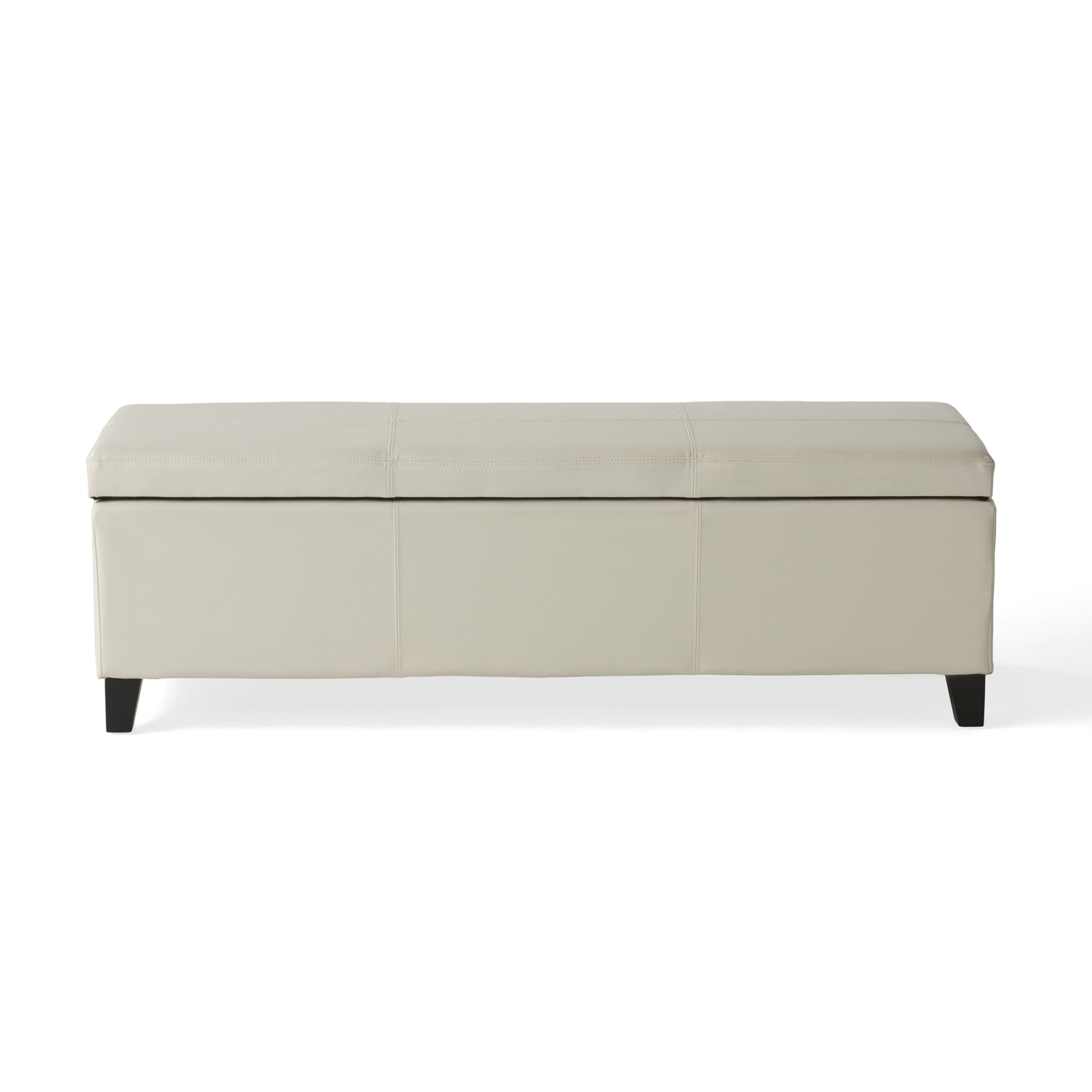 Glouster Storage Ottoman V2 Ivory Pu