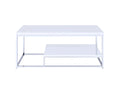 Lucia Cocktail Table White White Iron