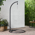 Hanging Chair Bottom Black Iron