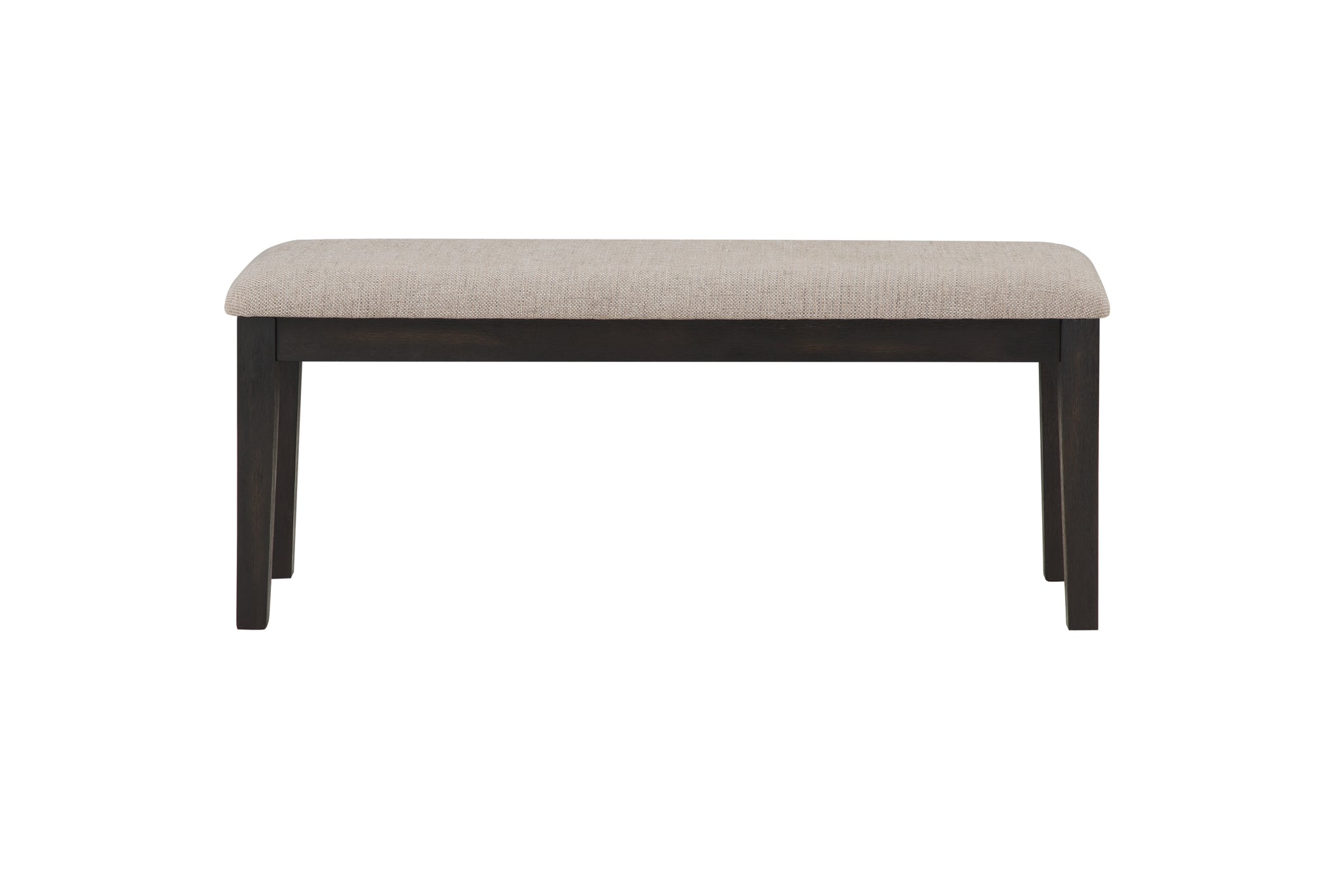 Harington Bench Pearl Silver Silver White Fabric