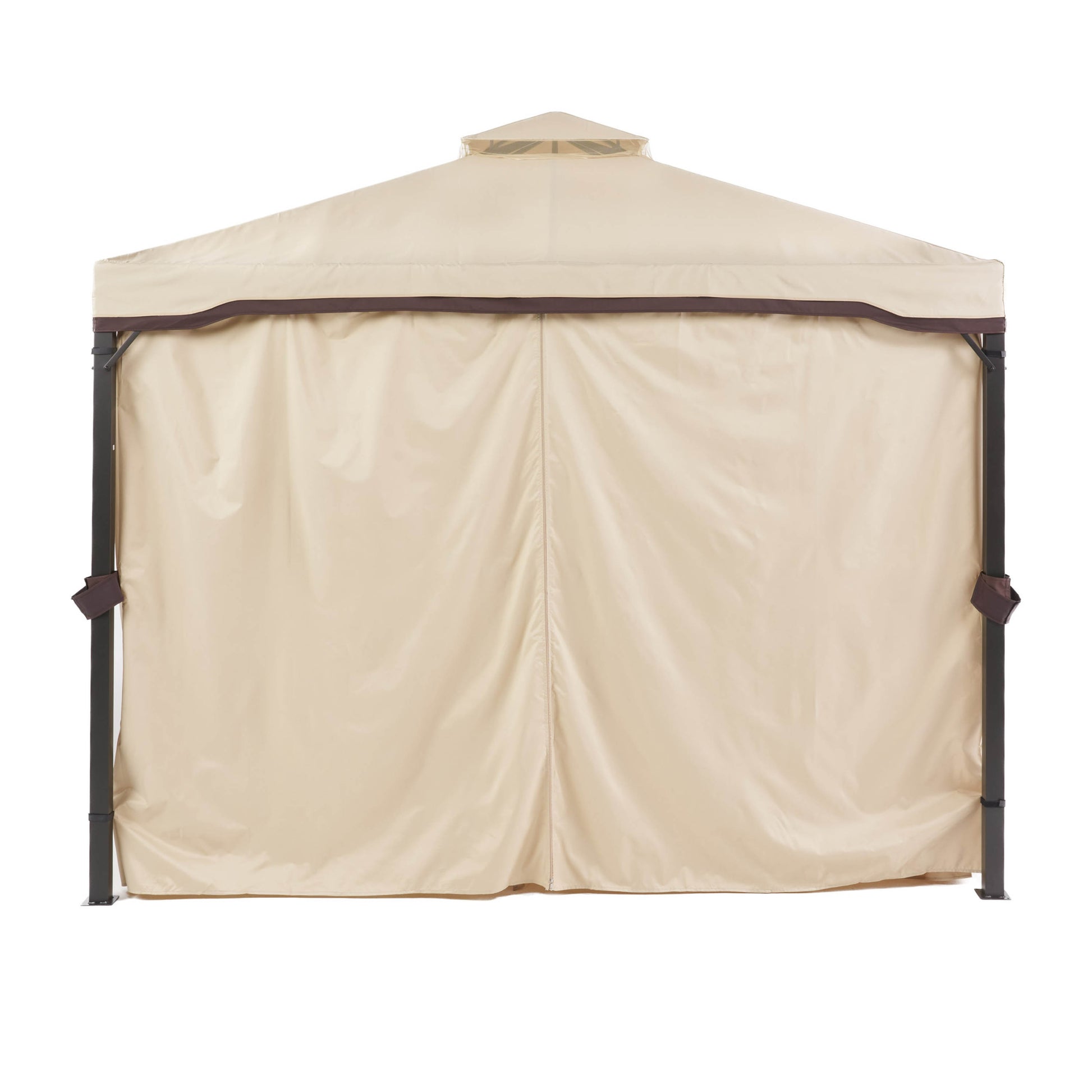 Skyline Gazebo Beige Iron