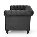 Seat Black Velvet 2 Seat