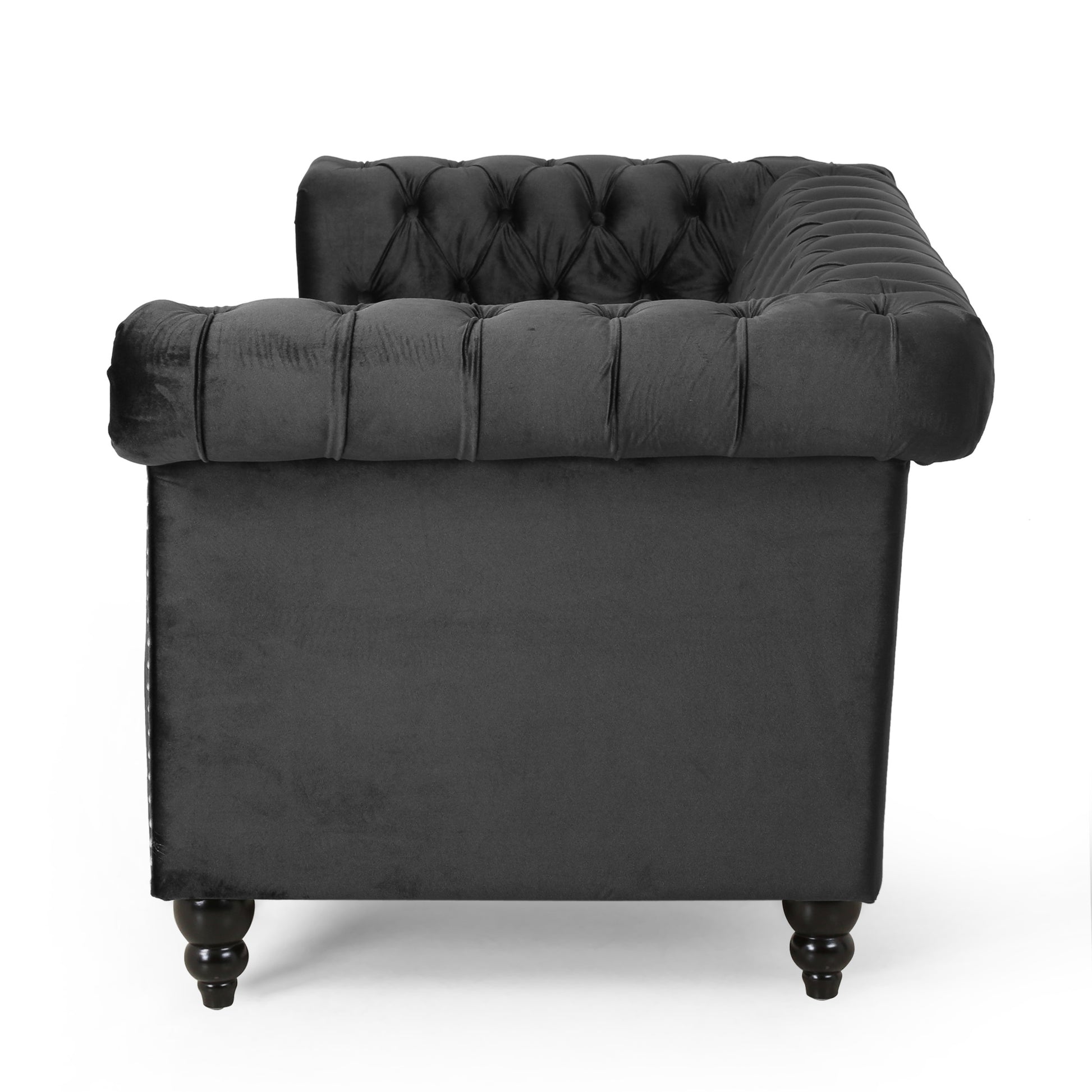 Seat Black Velvet 2 Seat