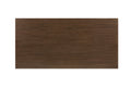 Quinn 6 Piece Dining Set Dark Brown Dark Brown Wood