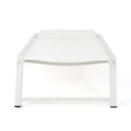 Myers Chaise Lounge Mp1 White Metal Mesh