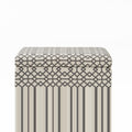 Richmond Storage Ottoman Grey Fabric