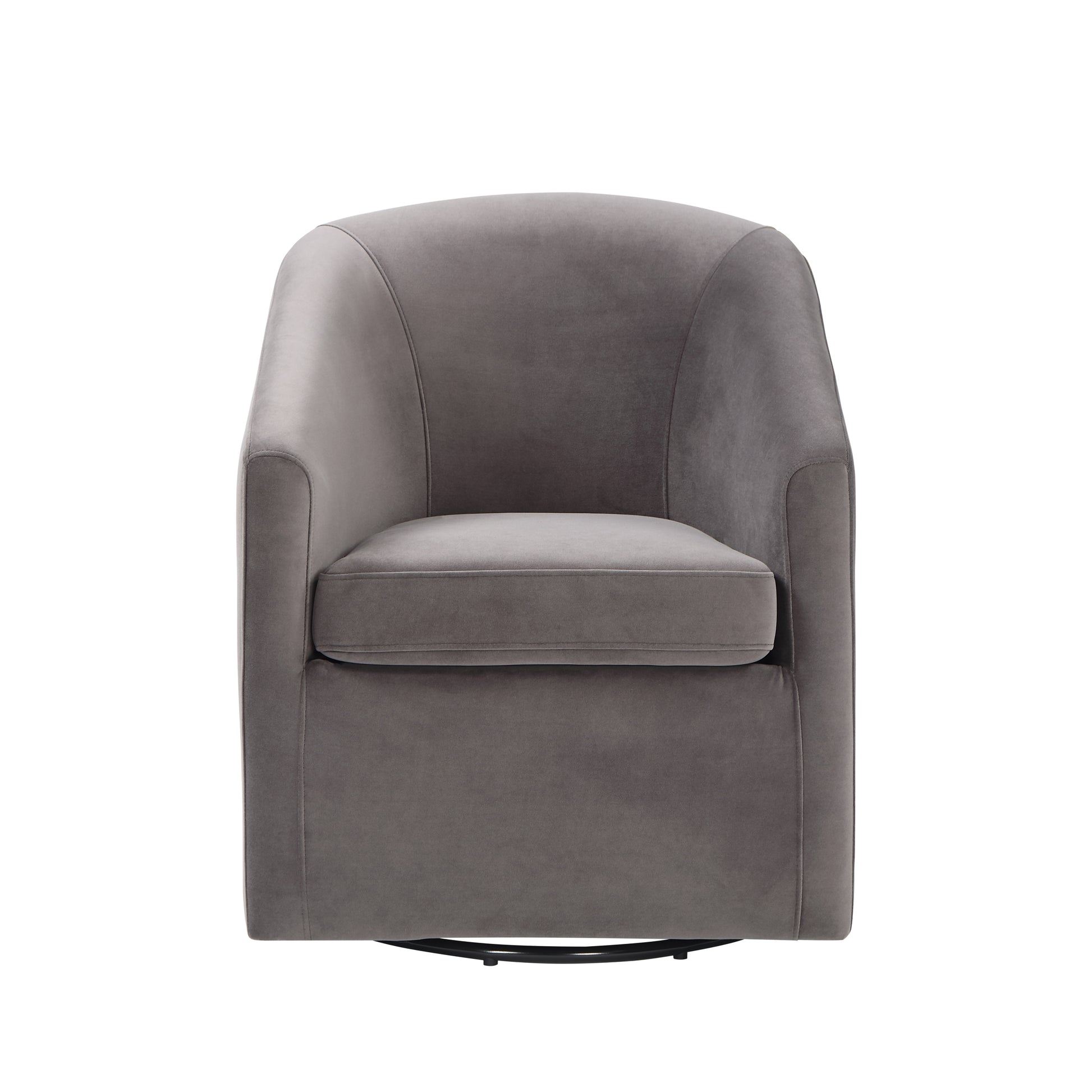 Arlo Upholstered Dining Or Accent Chair Fog Dark Gray Wood