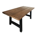 Lido Concrete Dining Table Top Oak Concrete