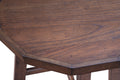 Paisley Side Table Brown Brown Wood