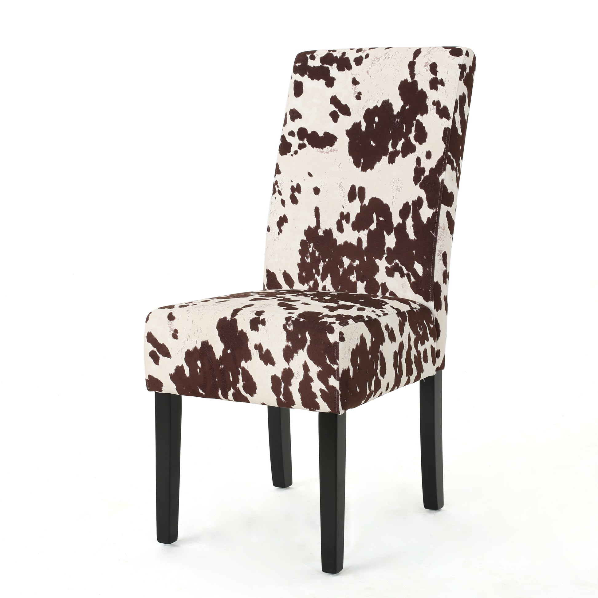 Dining Chair Mp2 Set Of 2 Beige Velvet