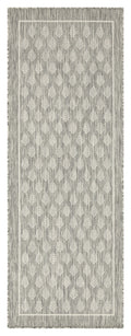 Sunshine Gc Har2009 Silver 7 Ft. 10 In. X 10 Ft. 3 In. Indoor Outdoor Area Rug Silver Polyester Polypropylene