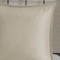 7 Piece Printed Seersucker Comforter Set With Throw Blanket Taupe Blush King Cal King Multicolor Polyester