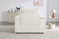 Seat Beige Beige Foam Corduroy 1 Seat