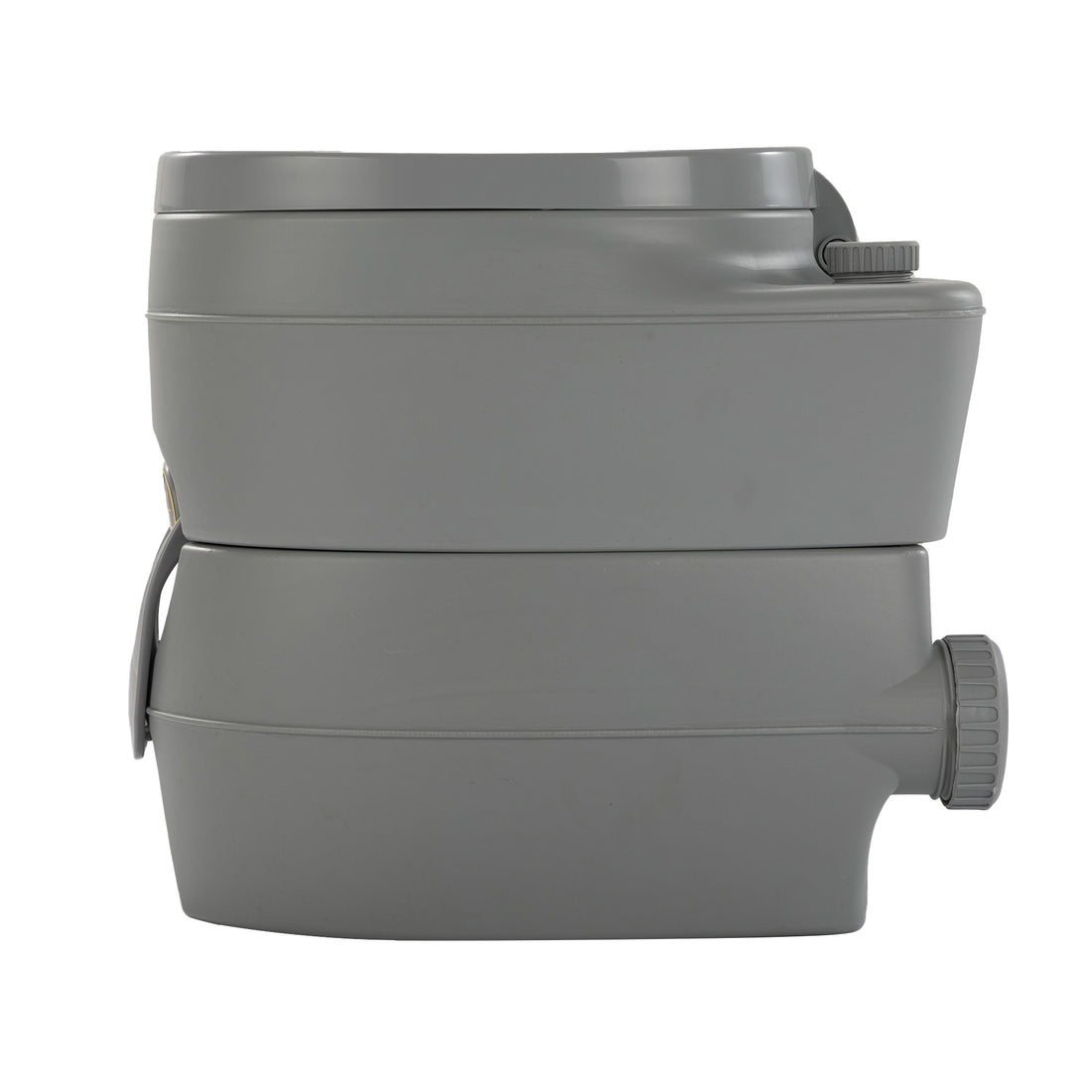 5.3 Gallons Portable Toilet Gray Hdpe