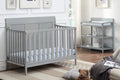 Shailee Changing Table Gray Grey Wood