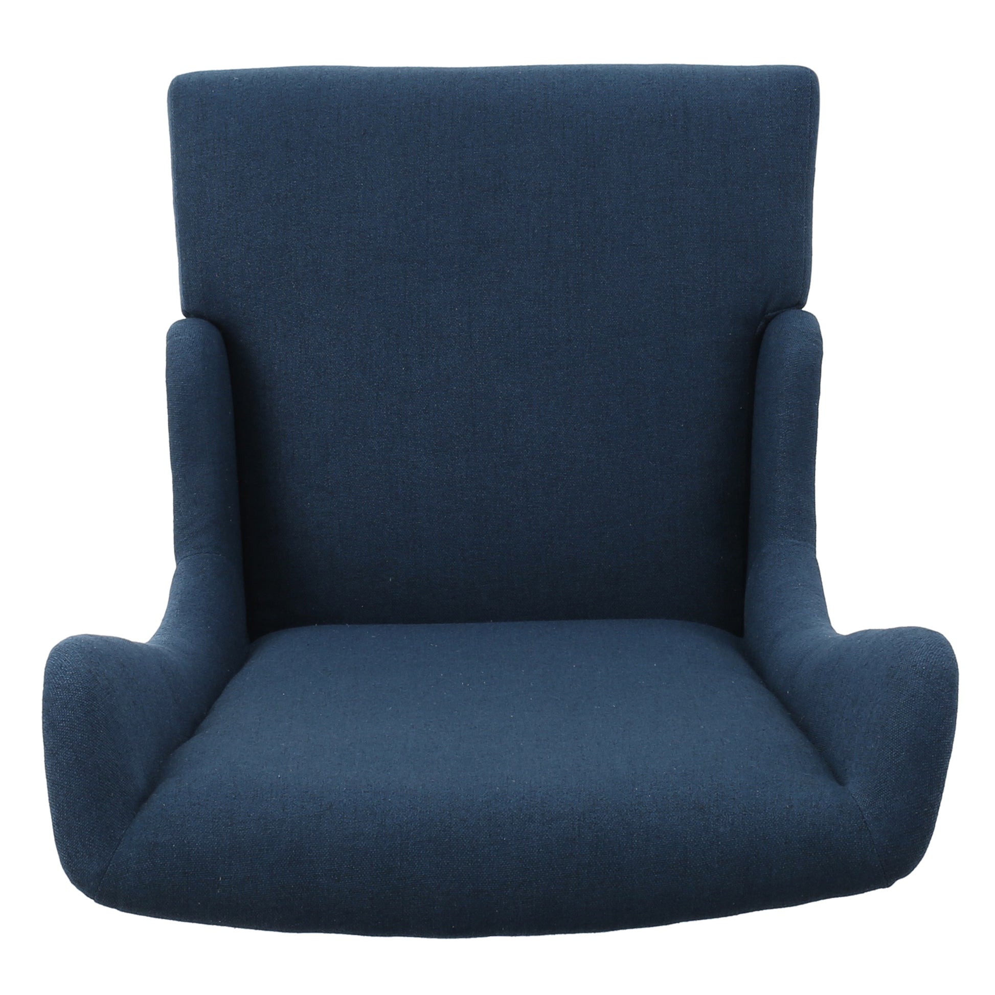 Dining Chair Navy Blue Fabric