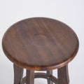 Pike Barstool Dark Brown Acacia Wood