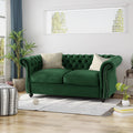 Seat Sofa Emerald Velvet 2 Seat