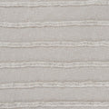 60 Inch Modern Soft Cotton Throw Blanket, Stonewashed Stripe Design, Gray Gray Cotton