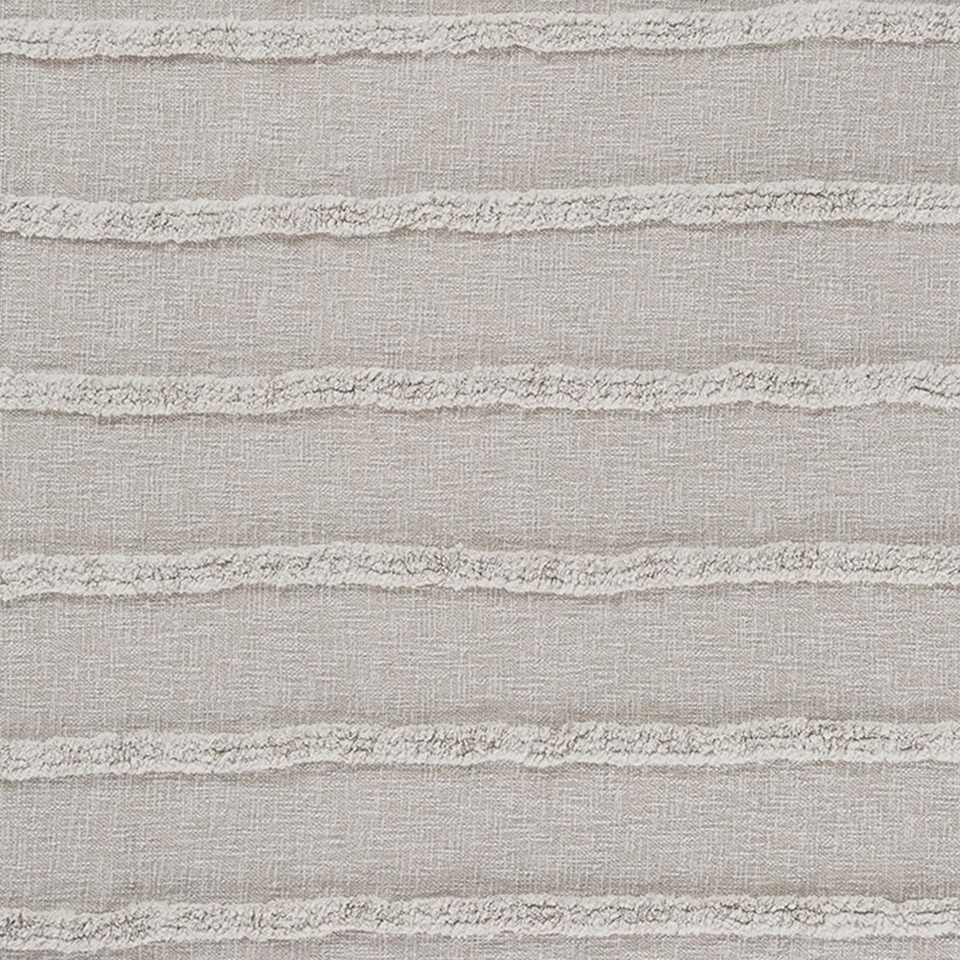 60 Inch Modern Soft Cotton Throw Blanket, Stonewashed Stripe Design, Gray Gray Cotton