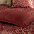 12 Piece Comforter Set With Cotton Bed Sheets Red Cal King California King Red Cotton