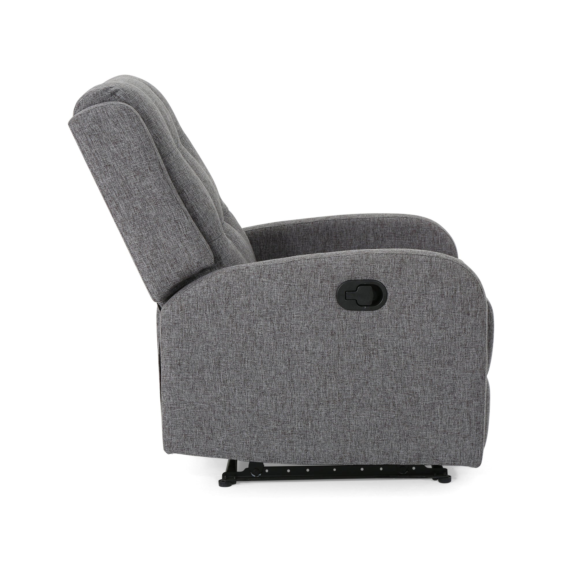 24.75" Wide Manual Standard Recliner Charcoal Fabric