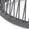 Southport Side Table Gray Woven Rope