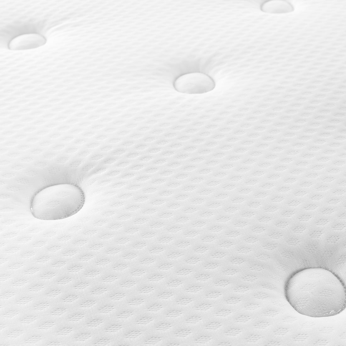 6" Quilted Foam Firm King Mattress White Foam King