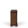 Mahogany Traditional Server Mahogany Solid Wood Mdf