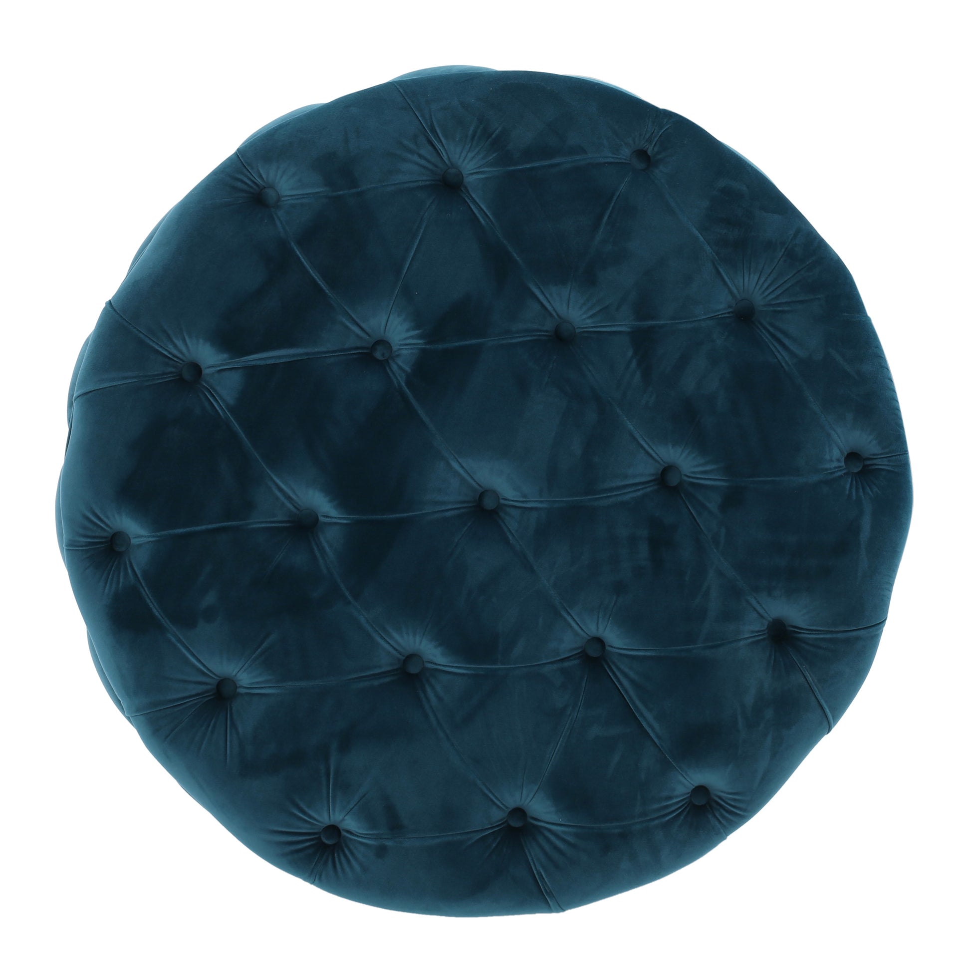 Ottoman Teal Velvet