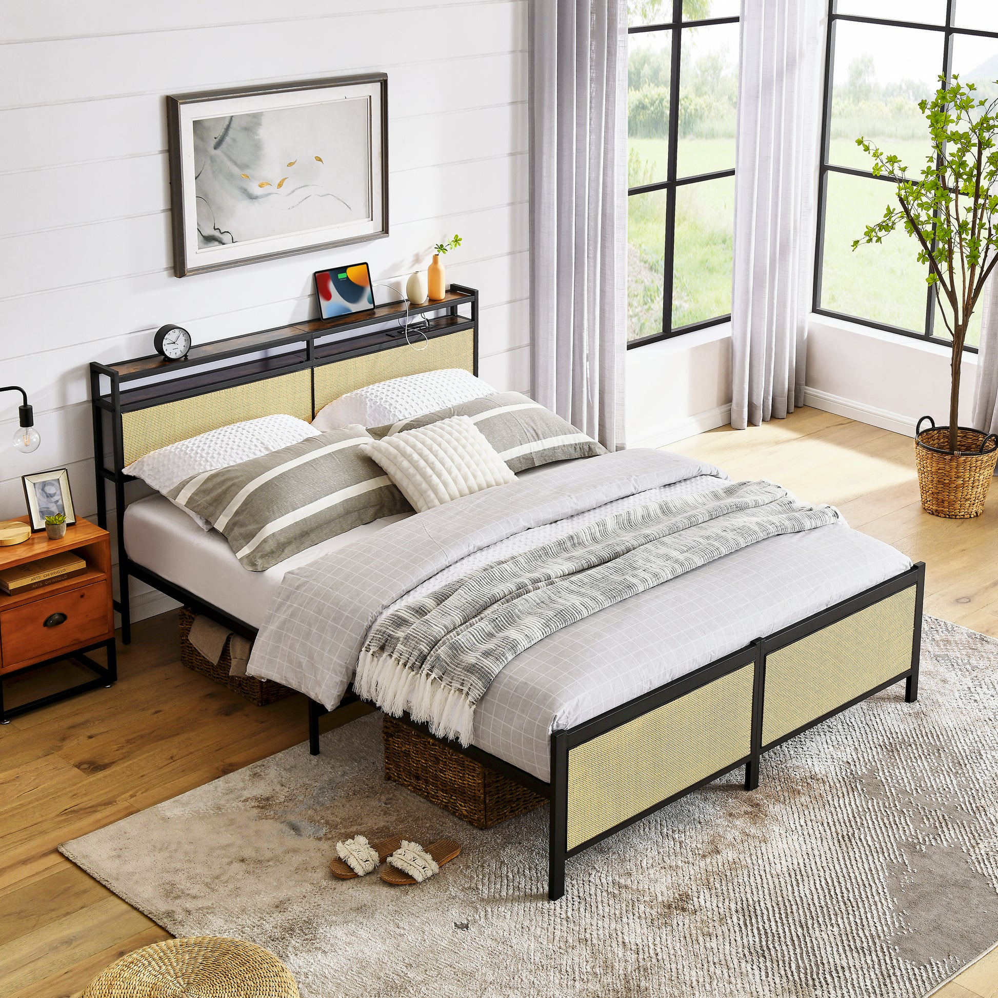 Iron Bed Frame, Metal Bed Frame, Wrought Iron Bed Frame, Iron Platform Bed Frame, Iron Canopy Bed Frame, Iron Twin Bed Frame, Iron Queen Bed Frame, Iron Double Bed Frame, Iron Sin Queen Black Iron