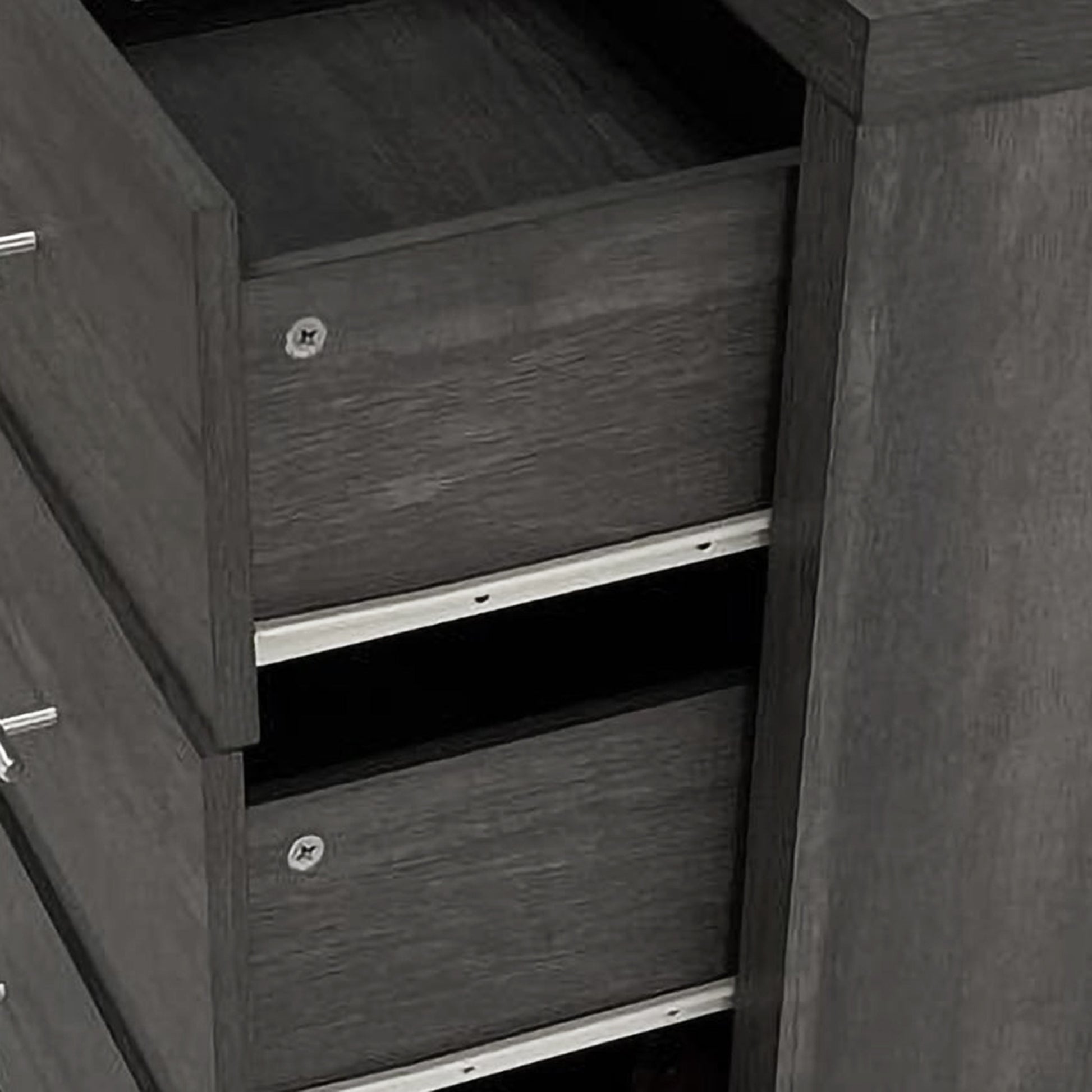 Bologna Bedroom 3 Drawer Chest Grey Mdf