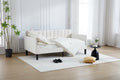 Same As B083121461 Elena Twin Size Beige Velvet Upholstered Daybed, Ribbed Tufted Backrest, Daybed In Lavish Modern Design, Richly Hued Foam Comfort Box Spring Not Required Twin Ivory Metal Bedroom Daybeds Velvet Velvet Upholstered