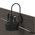 Junipe Brown Full Bed With Lights Full Brown Engineered Wood