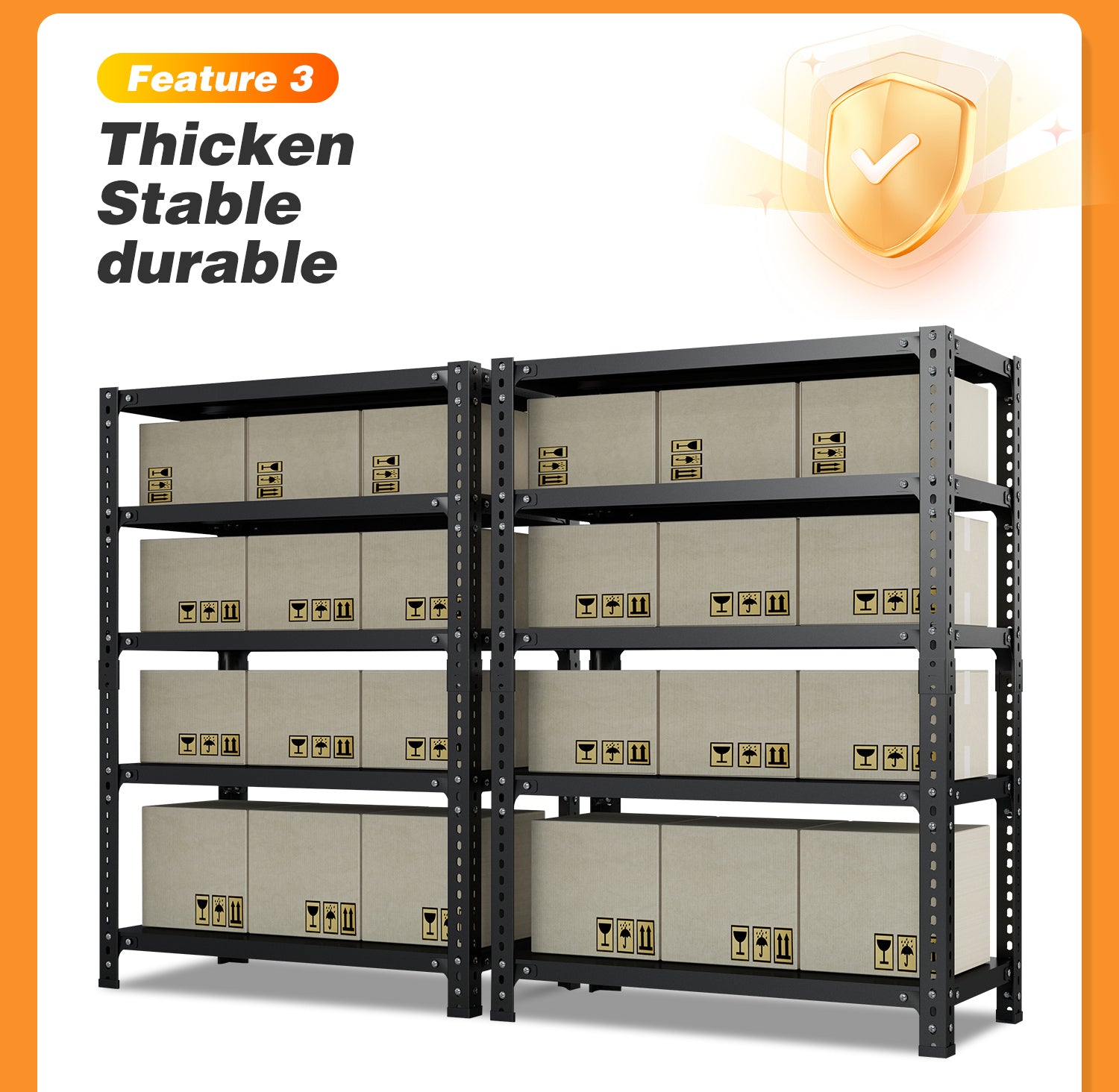 Household Storage Rack, Adjustable Display Rack, Basement Balcony Storage Rack, Carbon Steel Storage Rack, 120Cm * 40Cm * 180Cm, Five Floors Black 5 Black Etagere Primary Living Space Metal Contemporary Adjustable Shelves Carbon Steel