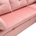 United Modular Sectional Sofa L Shaped Modular Couch With Reversible Chaise Modular Sofa Sectional Couch With Storage Seats Pink Velvet 3 Seat