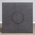 Glimm Gray Gathering Height Table Gray Engineered Wood