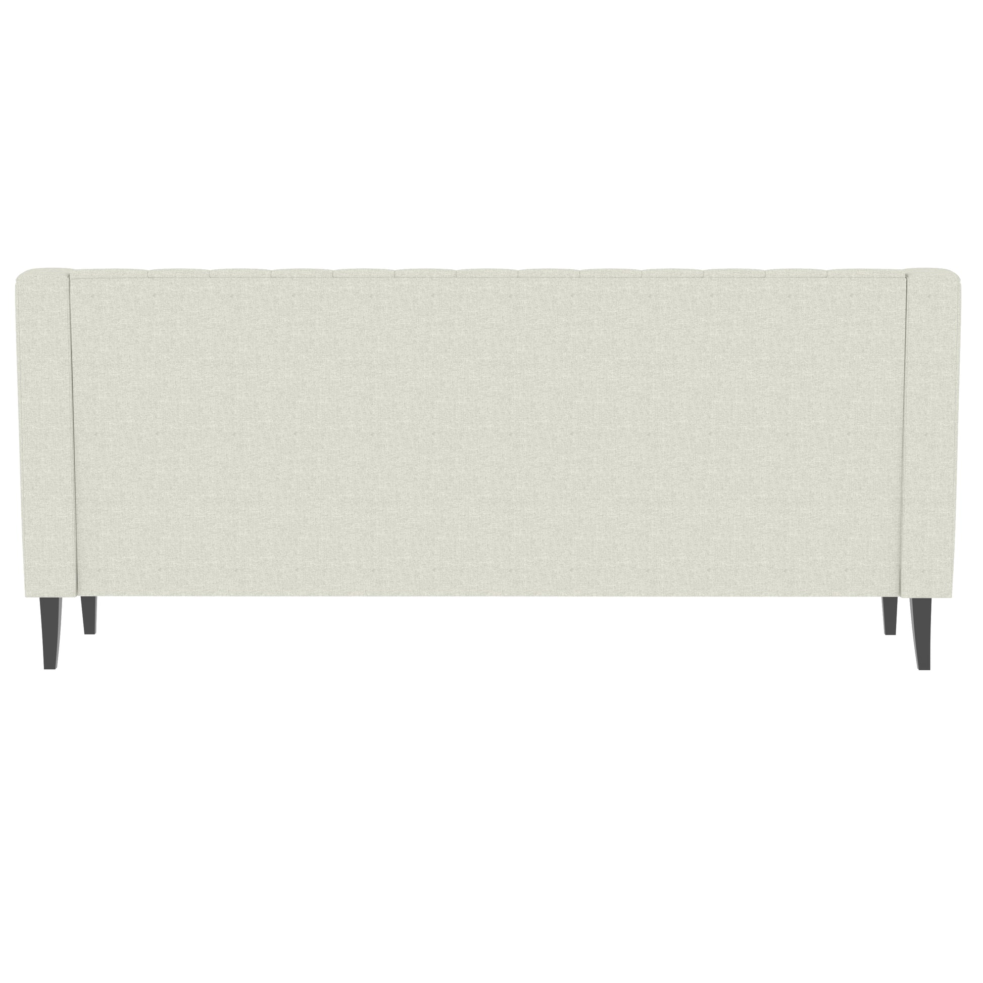 78.75'' 3 Seater Sofa, Button Tufted Backrest With Comfy Cushion, Mid Century Modern Couches For Living Room, Upholstered Comfy Sofa Couch For Bedroom, Apartment Beige Polyester 3 Seat