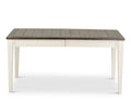 Cayla 7 Piece Dining Set White Wood