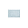 100% Cotton Tufted 3000 Gsm Reversible Bath Rug Blue Cotton